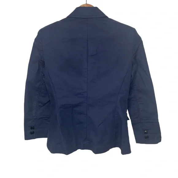 Lafayette 148 New York Womans Cotton Blend Blazer‎ Size 0